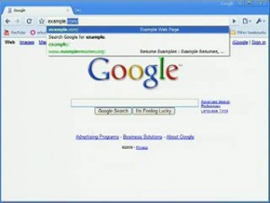 Google Chrome Autocomplete (2/2)